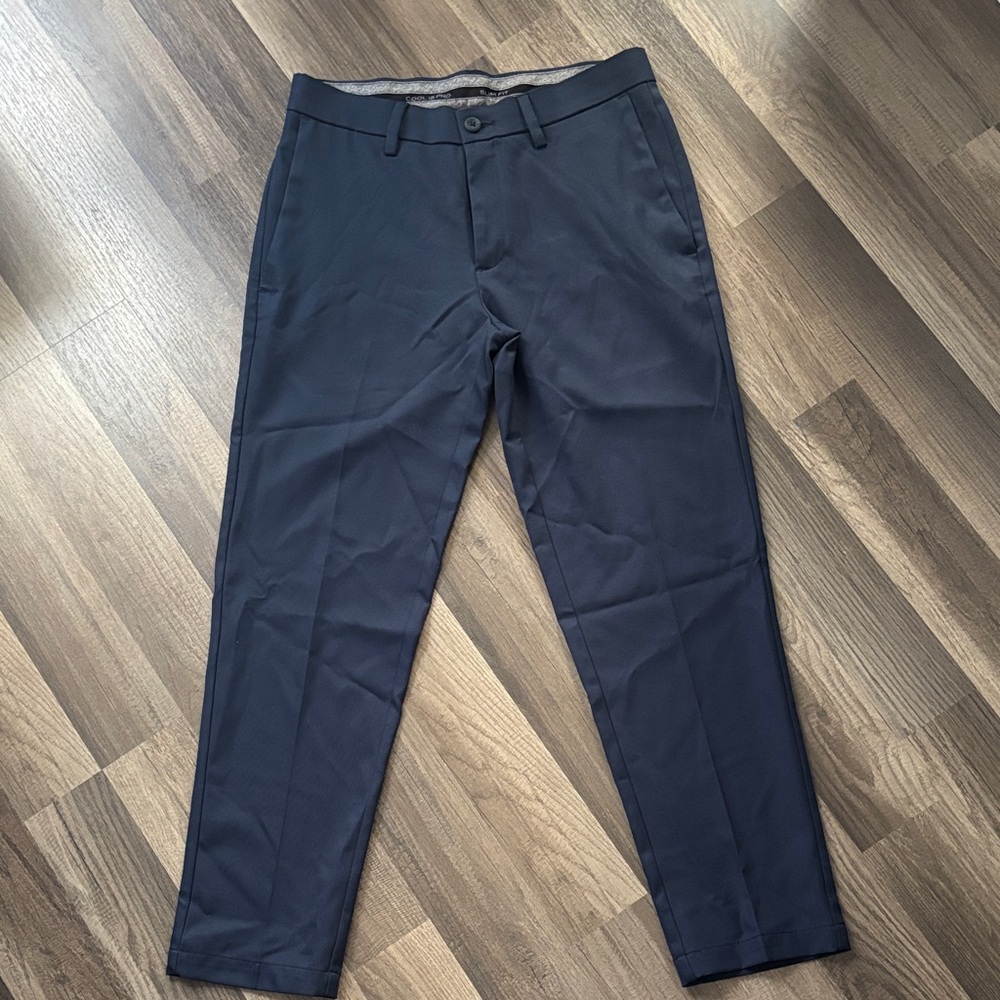 Haggar Men's Navy Dress Pants